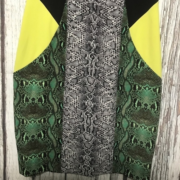 BCBGMaxAzria Chloe Snakeskin Dress D103 - Picture 5 of 8